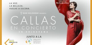 Concierto en holograma de María Callas en Madrid