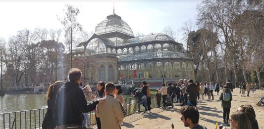 Palacio de Cristal exposición actual 2020 verano