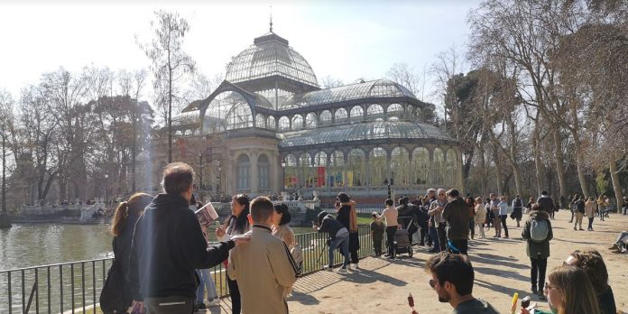 Palacio de Cristal exposición actual 2020 verano