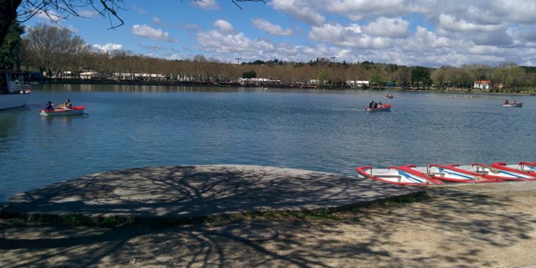 Cómo llegar al lago de la Casa de Campo Metro Andando