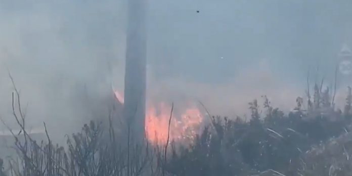 Incendio Villa Vallecas