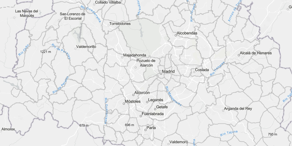 Los municipios de la Comunidad de Madrid con más de 100 mil habitantes