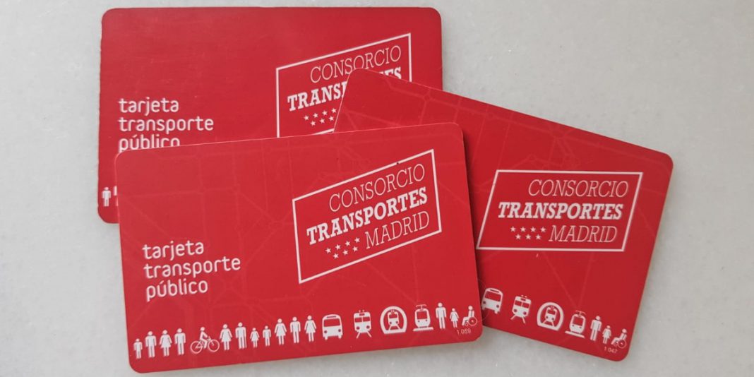 Abono transporte Madrid Septiembre 2022 Nuevo descuento Comunidad de Madrid
