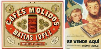 Cartel exposición 'se vende aquí'