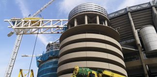 Santiago Bernabéu obras