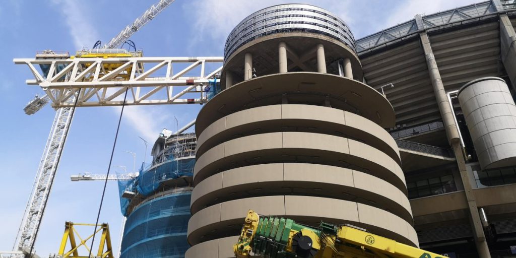 Santiago Bernabéu Obras