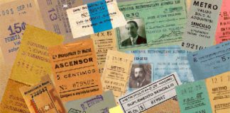 billetes antiguos metro madrid