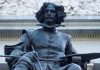Comienzan los trabajos de restauración de la estatua de Velázquez del Museo del Prado