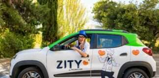 Zity solidario en Madrid: busca el coche que ayuda a la Fundación Theodora Además, Zity se convierte en el vehículo oficial de los Doctores Sonrisa.