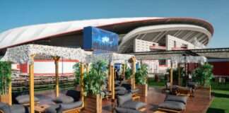 Rita’s Mirador: el nuevo espacio de tardeo en el estadio Riyadh Air Metropolitano de Madrid